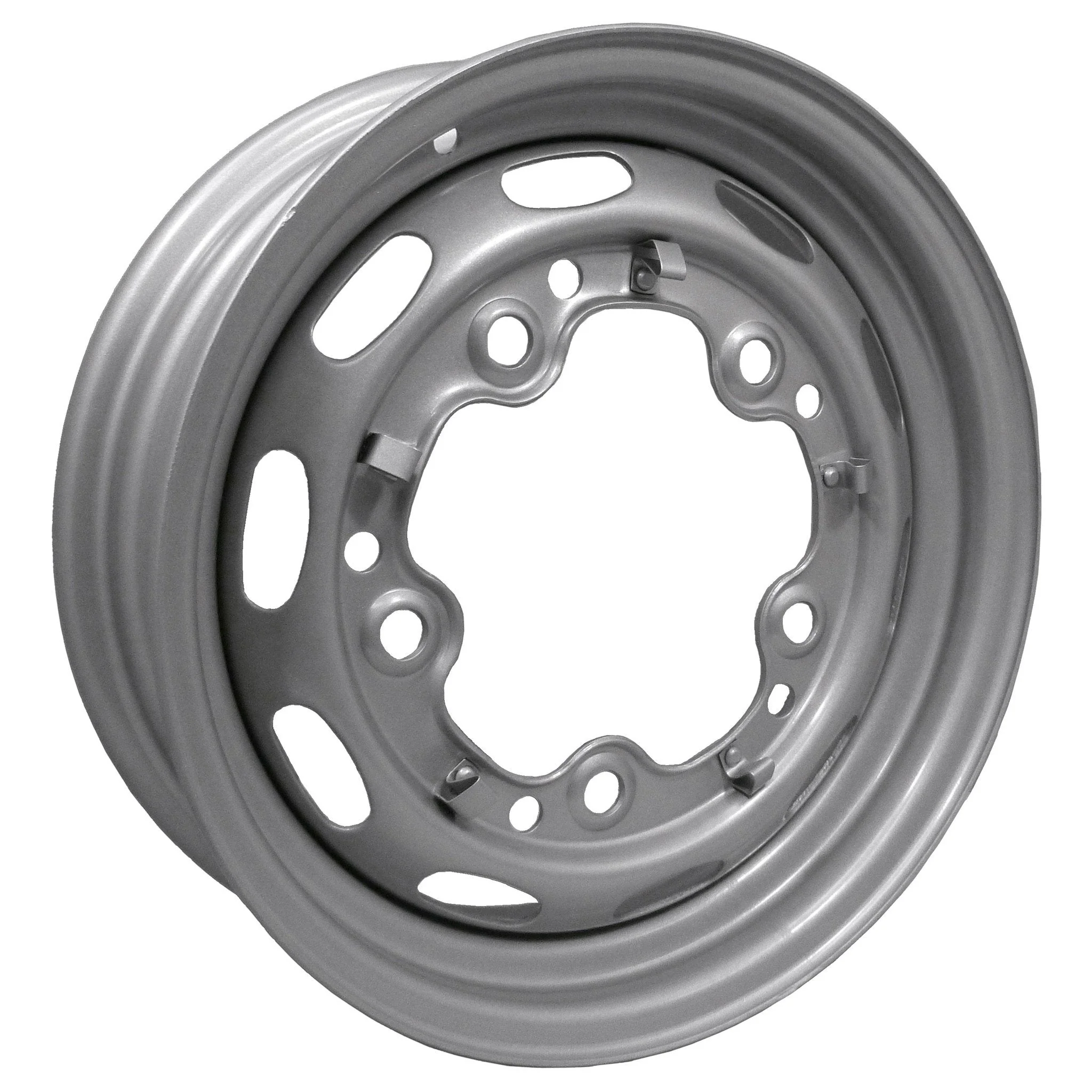 5 Lug Rim Silver with Slots 5/205 5.5