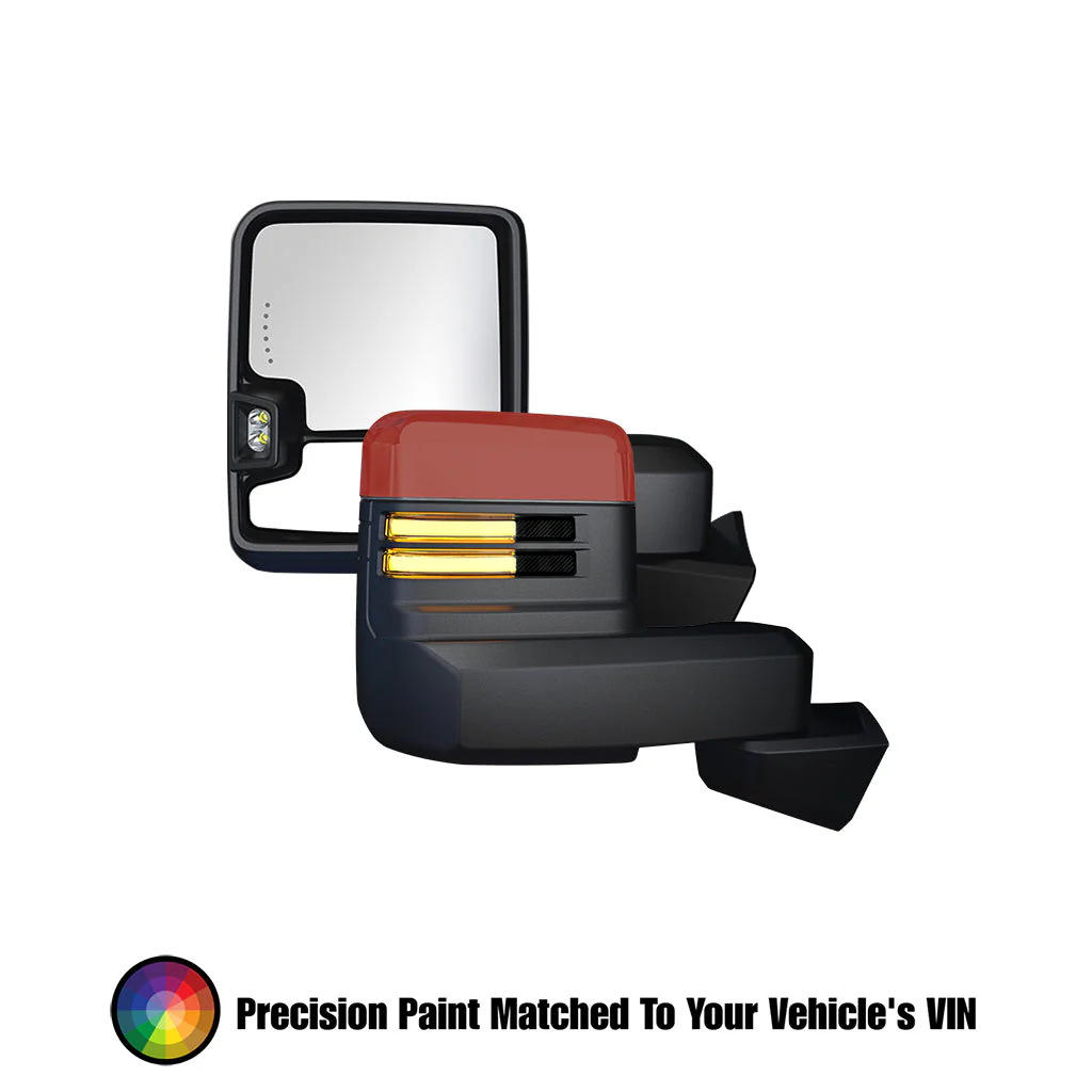 2019-2026 GMC Sierra 1500 Tow Mirrors - Speedometer & Auto Electric